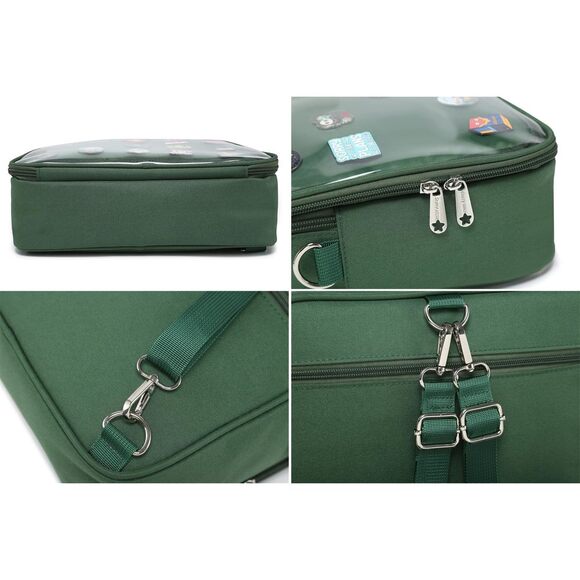 Dopamine Color Ita Bag Backpack Satchel Oxford Crossbody Messenger Shoulder🐘 - Picture 9 of 10